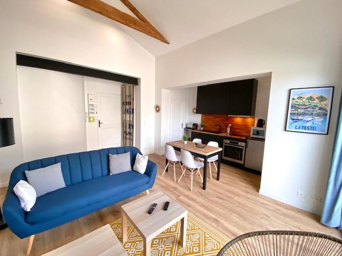 Chaleureux Appartement Aux Allures Nordiques Arcachon Kültér fotó