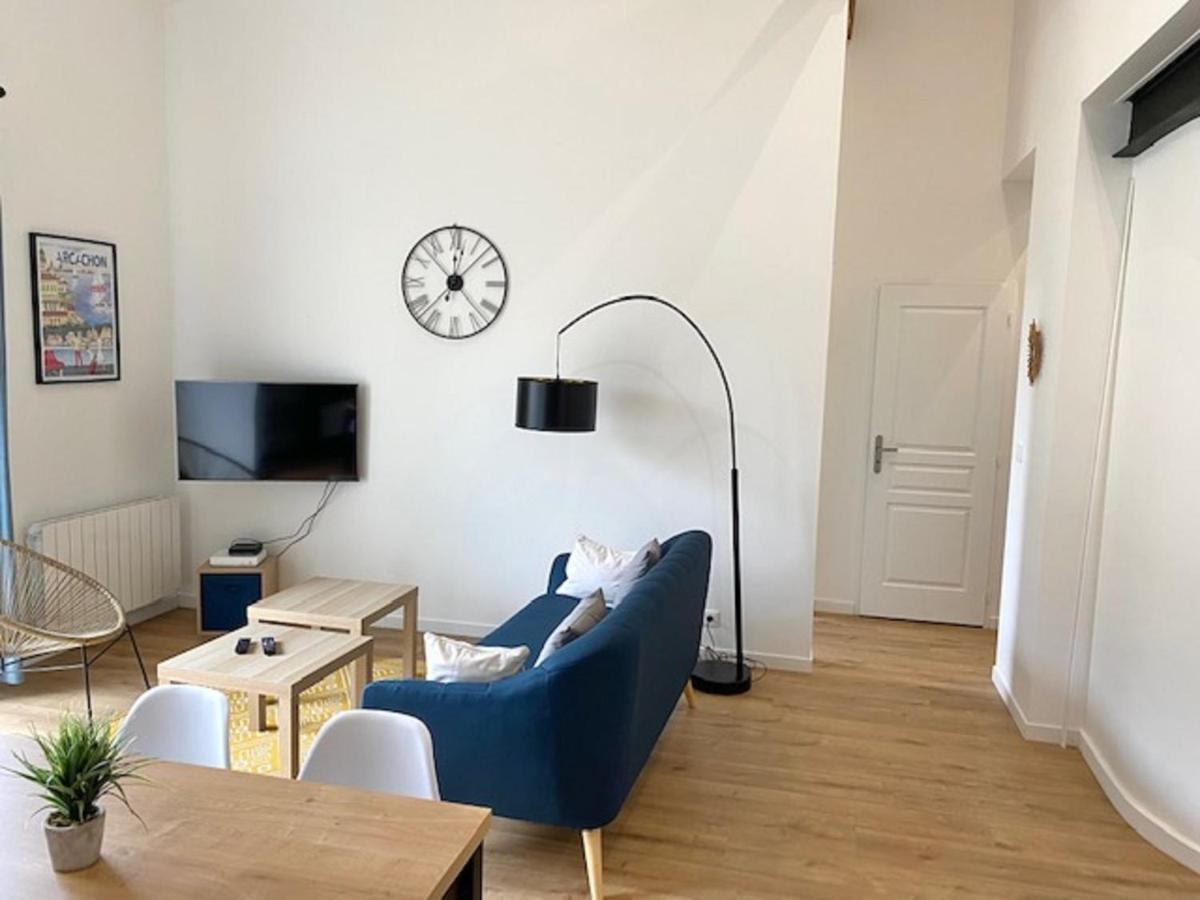 Chaleureux Appartement Aux Allures Nordiques Arcachon Kültér fotó